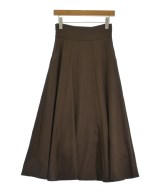 green label relaxing（グリーンレーベルリラクシング）ロング・マキシ丈スカート 茶 サイズ:36(S位) レディース/2200729365055
