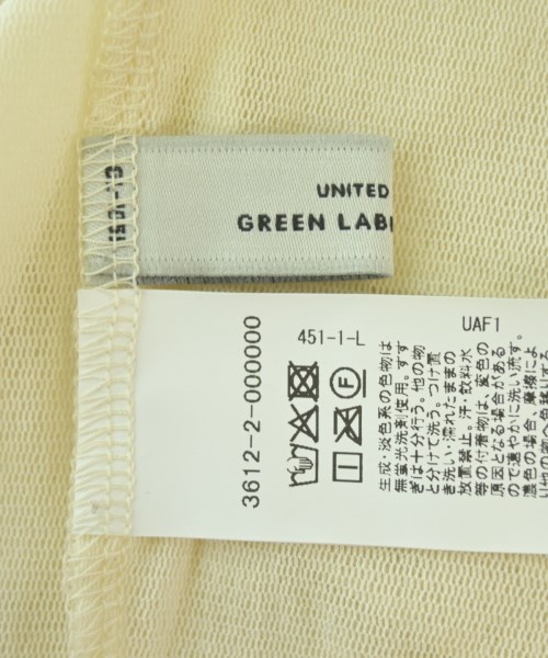 green label relaxing（グリーンレーベルリラクシング）Tシャツ・カットソー 白 サイズ:F レディース/2200730456063