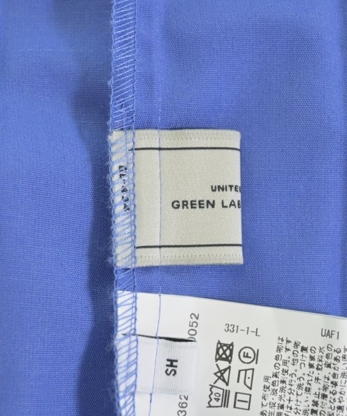 green label relaxing（グリーンレーベルリラクシング）ワンピース 青 サイズ:SH(S位) レディース/2200725247010