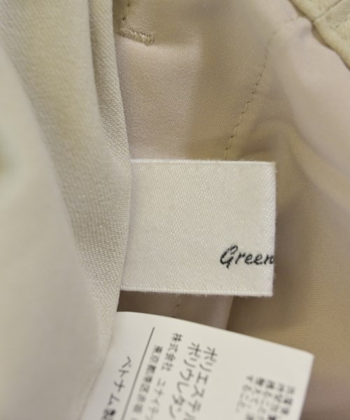 green label relaxing（グリーンレーベルリラクシング）スラックス ベージュ サイズ:36(S位) レディース/2200726380099