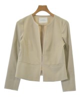 green label relaxing（グリーンレーベルリラクシング）ノーカラージャケット ベージュ サイズ:38(M位) レディース/2200727365019
