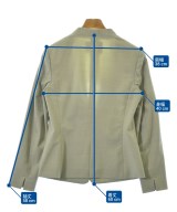 green label relaxing（グリーンレーベルリラクシング）ノーカラージャケット 緑 サイズ:38(M位) レディース/2200727365026