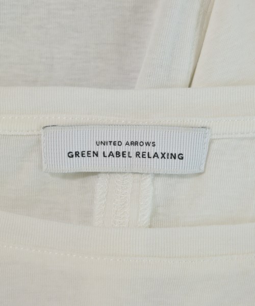 green label relaxing（グリーンレーベルリラクシング）Tシャツ・カットソー 白 サイズ:F レディース/2200733833014