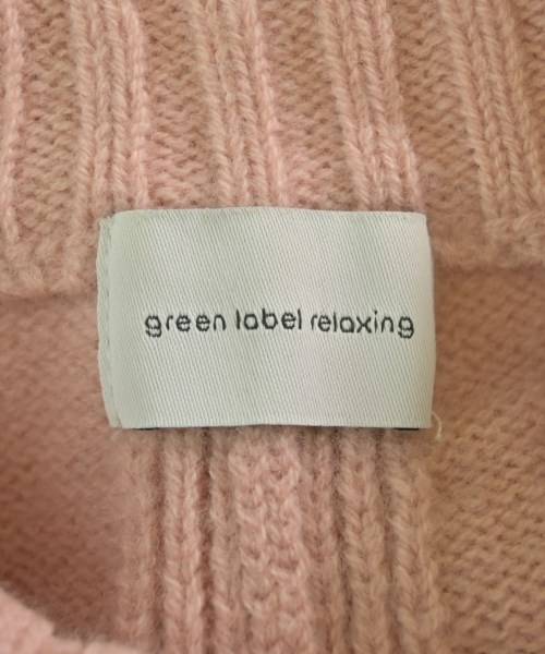 green label relaxing（グリーンレーベルリラクシング）ニット・セーター ピンク サイズ:36(S位) レディース/2200726620089