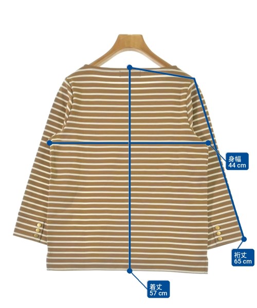 green label relaxing（グリーンレーベルリラクシング）Tシャツ・カットソー 茶 サイズ:-(M位) レディース/2200730893097