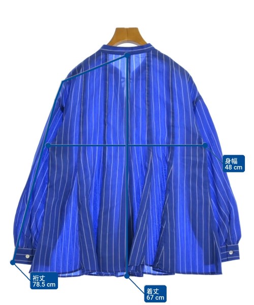 green label relaxing（グリーンレーベルリラクシング）ブラウス 青 サイズ:-(M位) レディース/2200735028029