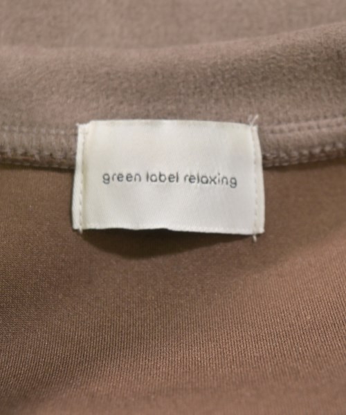 green label relaxing（グリーンレーベルリラクシング）Tシャツ・カットソー 茶 サイズ:F レディース/2200725473112