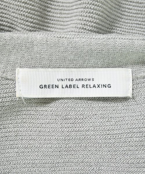 green label relaxing（グリーンレーベルリラクシング）カーディガン グレー サイズ:S レディース/2200726117015