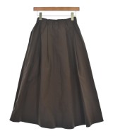 green label relaxing（グリーンレーベルリラクシング）ロング・マキシ丈スカート 茶 サイズ:38(M位) レディース/2200729861021