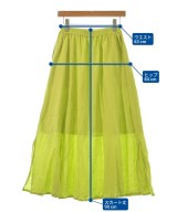 green label relaxing（グリーンレーベルリラクシング）ロング・マキシ丈スカート 緑 サイズ:-(M位) レディース/2200730916116