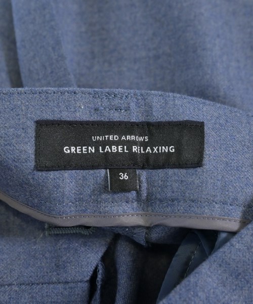 green label relaxing（グリーンレーベルリラクシング）スラックス 青 サイズ:36(S位) レディース/2200736346061