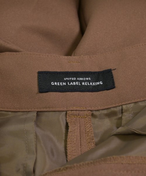 green label relaxing（グリーンレーベルリラクシング）スラックス 茶 サイズ:38(M位) レディース/2200737100020