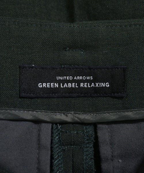 green label relaxing（グリーンレーベルリラクシング）スラックス 緑 サイズ:38(M位) レディース/2200737100037