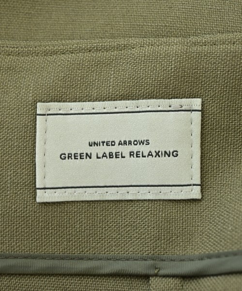 green label relaxing（グリーンレーベルリラクシング）ロング・マキシ丈スカート カーキ サイズ:S レディース/2200713688047