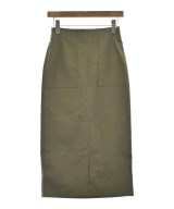 green label relaxing（グリーンレーベルリラクシング）ロング・マキシ丈スカート カーキ サイズ:S レディース/2200713688047
