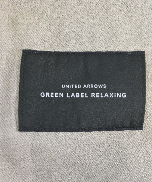 green label relaxing（グリーンレーベルリラクシング）ノーカラージャケット ベージュ サイズ:40(M位) レディース/2200704185081