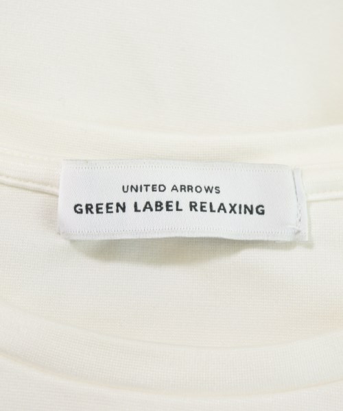 green label relaxing（グリーンレーベルリラクシング）Tシャツ・カットソー 白 サイズ:F レディース/2200717560073