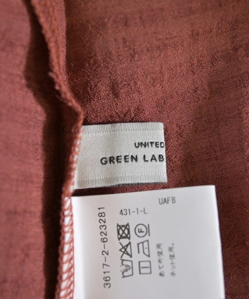 green label relaxing（グリーンレーベルリラクシング）ブラウス 茶 サイズ:-(L位) レディース/2200718105037