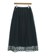 green label relaxing（グリーンレーベルリラクシング）ロング・マキシ丈スカート 黒 サイズ:-(M位) レディース/2200714383033