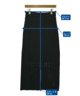 green label relaxing（グリーンレーベルリラクシング）ロング・マキシ丈スカート 黒 サイズ:-(M位) レディース/2200716292128