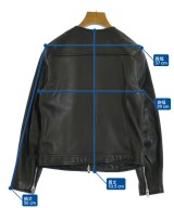 green label relaxing（グリーンレーベルリラクシング）ライダース 黒 サイズ:36(S位) レディース/2200716908012