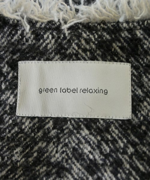 green label relaxing（グリーンレーベルリラクシング）ノーカラージャケット 黒 サイズ:36(S位) レディース/2200716908029