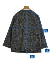 green label relaxing（グリーンレーベルリラクシング）ノーカラージャケット 黒 サイズ:36(S位) レディース/2200716908029