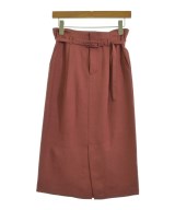 green label relaxing（グリーンレーベルリラクシング）ロング・マキシ丈スカート 赤 サイズ:36(S位) レディース/2200720839043
