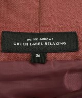 green label relaxing（グリーンレーベルリラクシング）ロング・マキシ丈スカート 赤 サイズ:36(S位) レディース/2200720839043