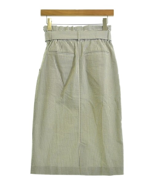 green label relaxing（グリーンレーベルリラクシング）ロング・マキシ丈スカート 白 サイズ:36(S位) レディース/2200720861037