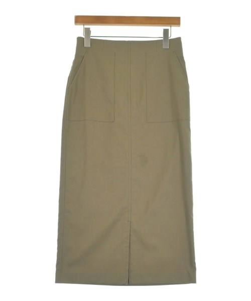 green label relaxing（グリーンレーベルリラクシング）ロング・マキシ丈スカート カーキ サイズ:40(M位) レディース/2200712726016