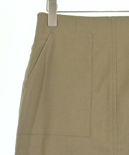green label relaxing（グリーンレーベルリラクシング）ロング・マキシ丈スカート カーキ サイズ:40(M位) レディース/2200712726016