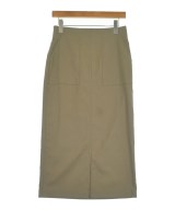 green label relaxing（グリーンレーベルリラクシング）ロング・マキシ丈スカート カーキ サイズ:40(M位) レディース/2200712726016