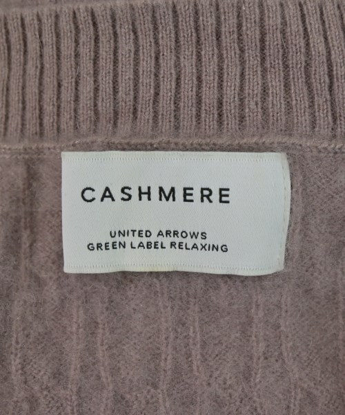 green label relaxing（グリーンレーベルリラクシング）ニット・セーター ピンク サイズ:F レディース/2200722588024