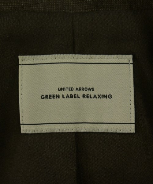 green label relaxing（グリーンレーベルリラクシング）テーラードジャケット 茶 サイズ:36(S位) レディース/2200719221019