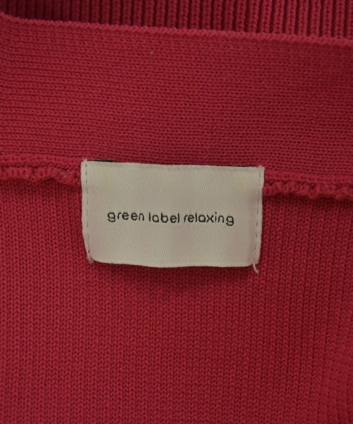 green label relaxing（グリーンレーベルリラクシング）カーディガン ピンク サイズ:F レディース/2200714751047