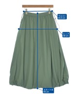 green label relaxing（グリーンレーベルリラクシング）ロング・マキシ丈スカート 緑 サイズ:-(M位) レディース/2200717873258