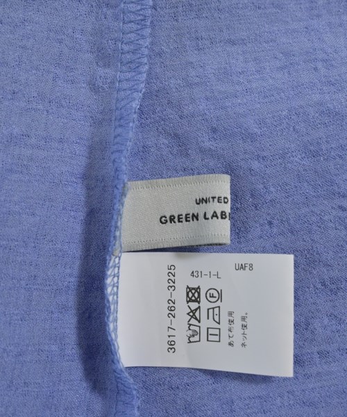 green label relaxing（グリーンレーベルリラクシング）ブラウス 青 サイズ:-(M位) レディース/2200719697029