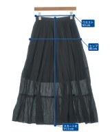 green label relaxing（グリーンレーベルリラクシング）ロング・マキシ丈スカート 黒 サイズ:-(M位) レディース/2200721492070