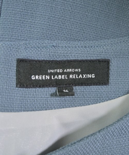 green label relaxing（グリーンレーベルリラクシング）ワンピース 青 サイズ:36(S位) レディース/2200719802041