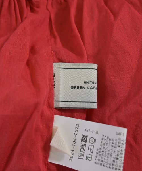 green label relaxing（グリーンレーベルリラクシング）ロング・マキシ丈スカート 赤 サイズ:-(M位) レディース/2200721396156