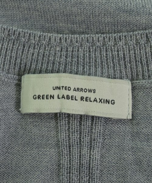 green label relaxing（グリーンレーベルリラクシング）ニット・セーター グレー サイズ:F レディース/2200722159125