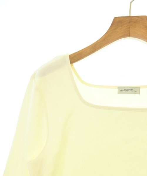 green label relaxing（グリーンレーベルリラクシング）Tシャツ・カットソー 白 サイズ:F レディース/2200722159361