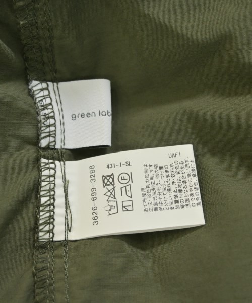 green label relaxing（グリーンレーベルリラクシング）オールインワン/サロペット カーキ サイズ:F レディース/2200725240035