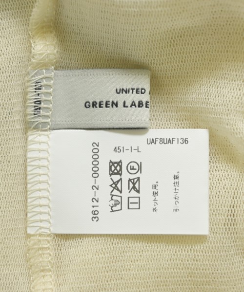 green label relaxing（グリーンレーベルリラクシング）Tシャツ・カットソー 白 サイズ:F レディース/2200717483075