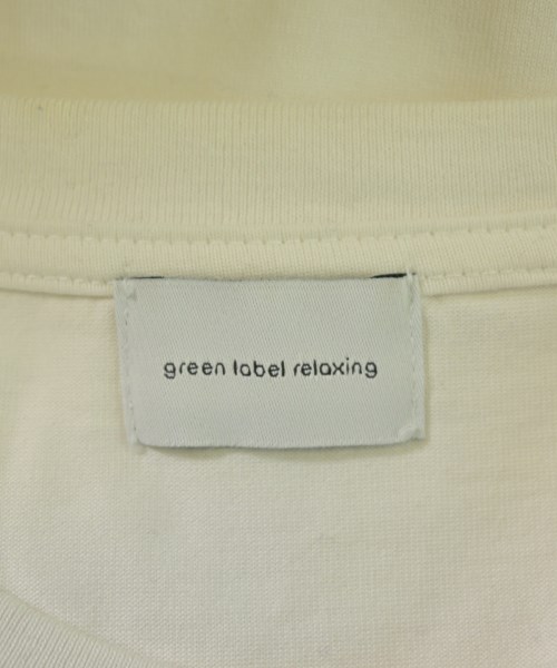 green label relaxing（グリーンレーベルリラクシング）Tシャツ・カットソー 白 サイズ:F レディース/2200720250046