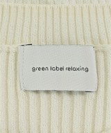 green label relaxing（グリーンレーベルリラクシング）ニット・セーター 白 サイズ:F レディース/2200707914091