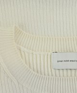 green label relaxing（グリーンレーベルリラクシング）ニット・セーター 白 サイズ:F レディース/2200707914091