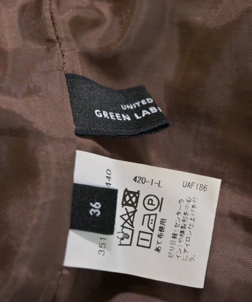 green label relaxing（グリーンレーベルリラクシング）スラックス 茶 サイズ:36(S位) レディース/2200719555022