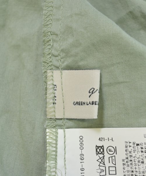 green label relaxing（グリーンレーベルリラクシング）ブラウス 緑 サイズ:-(M位) レディース/2200721745121